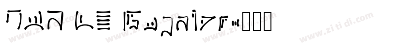 NEU F5 Regular字体转换